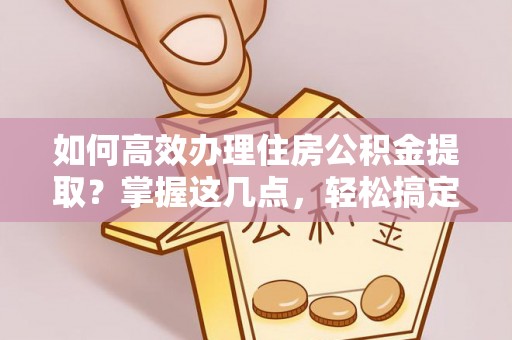 札达如何高效办理住房公积金提取？掌握这几点，轻松搞定！